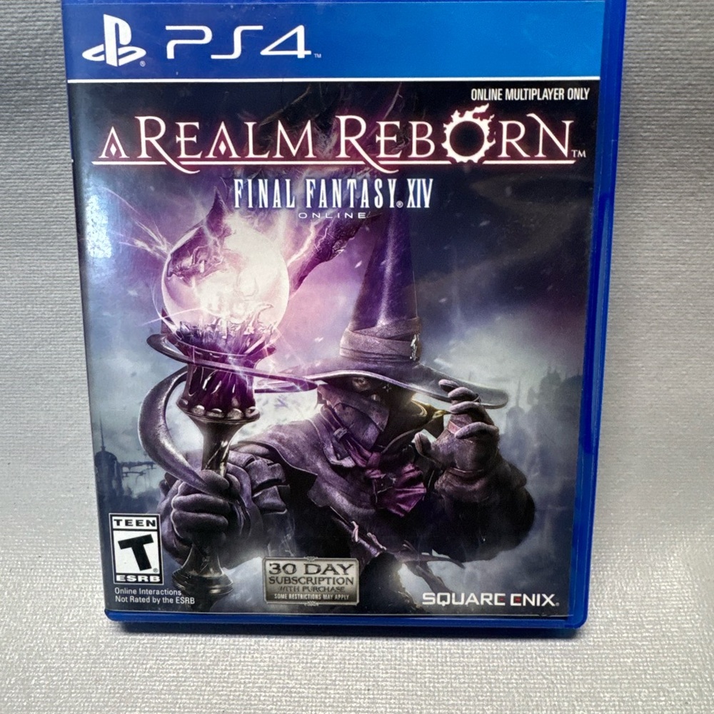 Final Fantasy XIV: A Realm Reborn PS4 Game